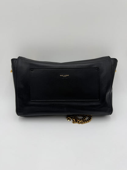 Saint-Laurent-Borsa-Reversible-Jamie-in-Pelle-e-Suede-Nero-70265912787268 - Pally Vintage Closet