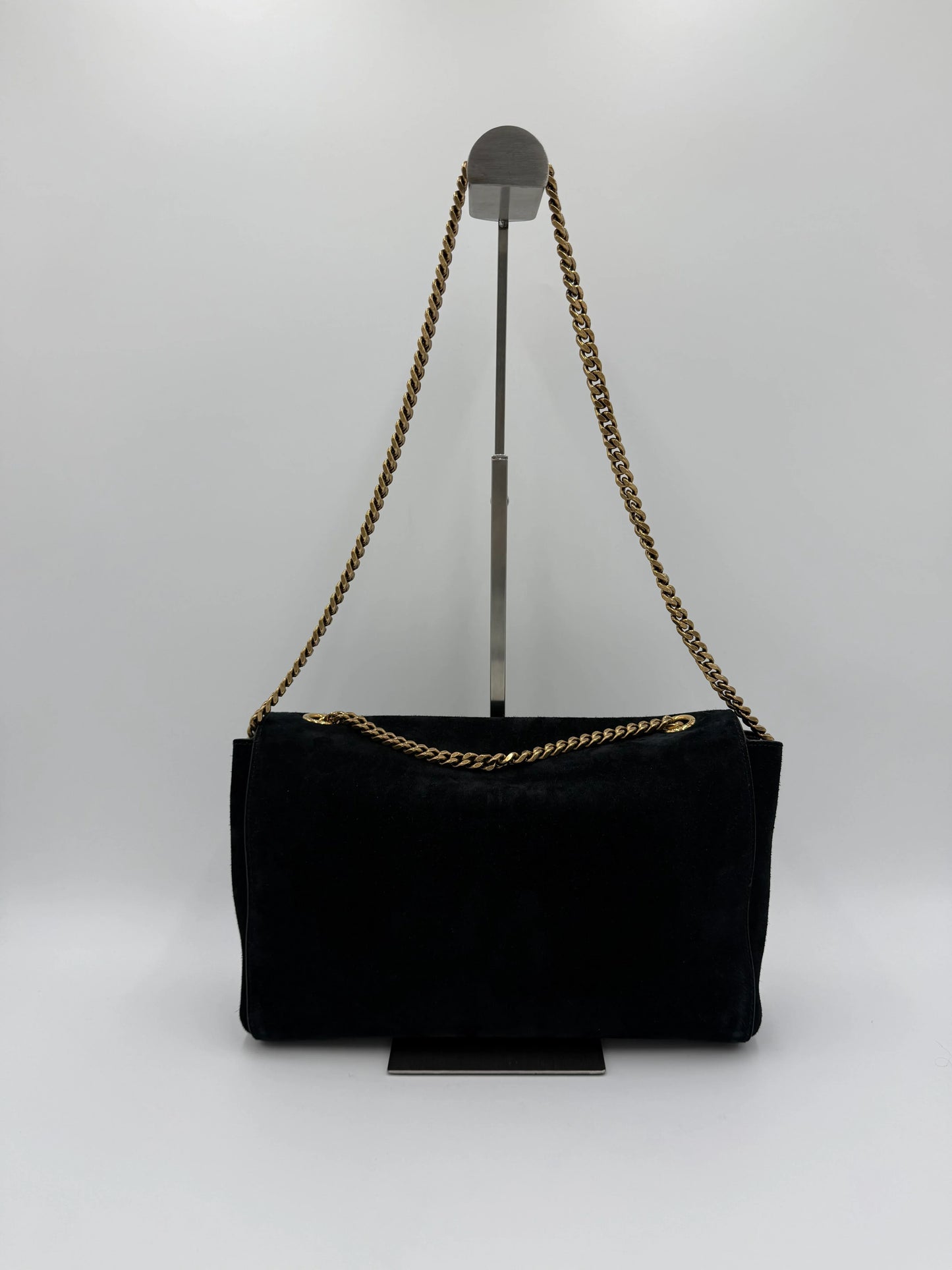Saint-Laurent-Borsa-Reversible-Jamie-in-Pelle-e-Suede-Nero-70265913213252 - Pally Vintage Closet