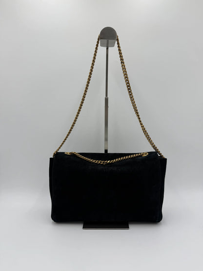 Saint-Laurent-Borsa-Reversible-Jamie-in-Pelle-e-Suede-Nero-70265913213252 - Pally Vintage Closet