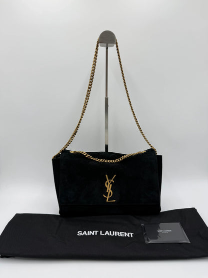 Saint-Laurent-Borsa-Reversible-Jamie-in-Pelle-e-Suede-Nero-70265913246020 - Pally Vintage Closet