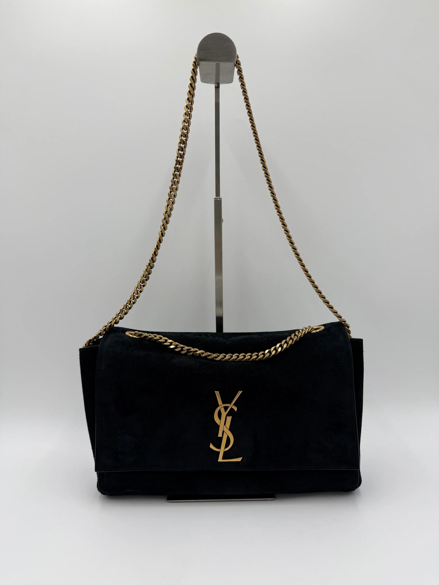 Saint-Laurent-Borsa-Reversible-Jamie-in-Pelle-e-Suede-Nero-70265913278788 - Pally Vintage Closet