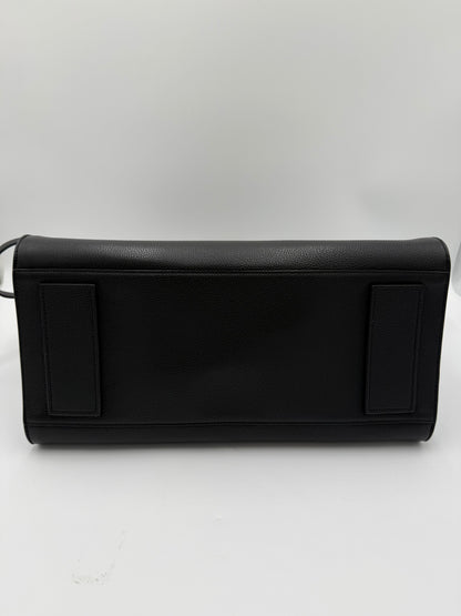 Saint Laurent Borsa Sac de Jour Large in Pelle Martellata Nera - Pally Vintage Closet