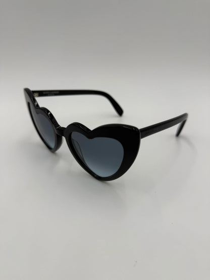 Saint-Laurent-Occhiali-da-Sole-SL-181-Loulou-a-Cuore-Nero-69306012172612 - Pally Vintage Closet