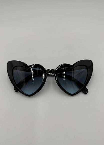 Saint-Laurent-Occhiali-da-Sole-SL-181-Loulou-a-Cuore-Nero-69306012238148 - Pally Vintage Closet