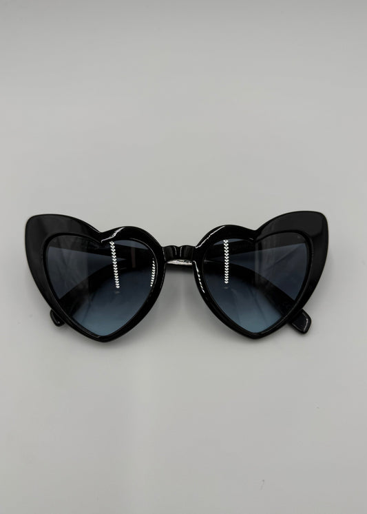 Saint Laurent Occhiali da Sole SL 181 Loulou a Cuore Nero - Pally Vintage Closet