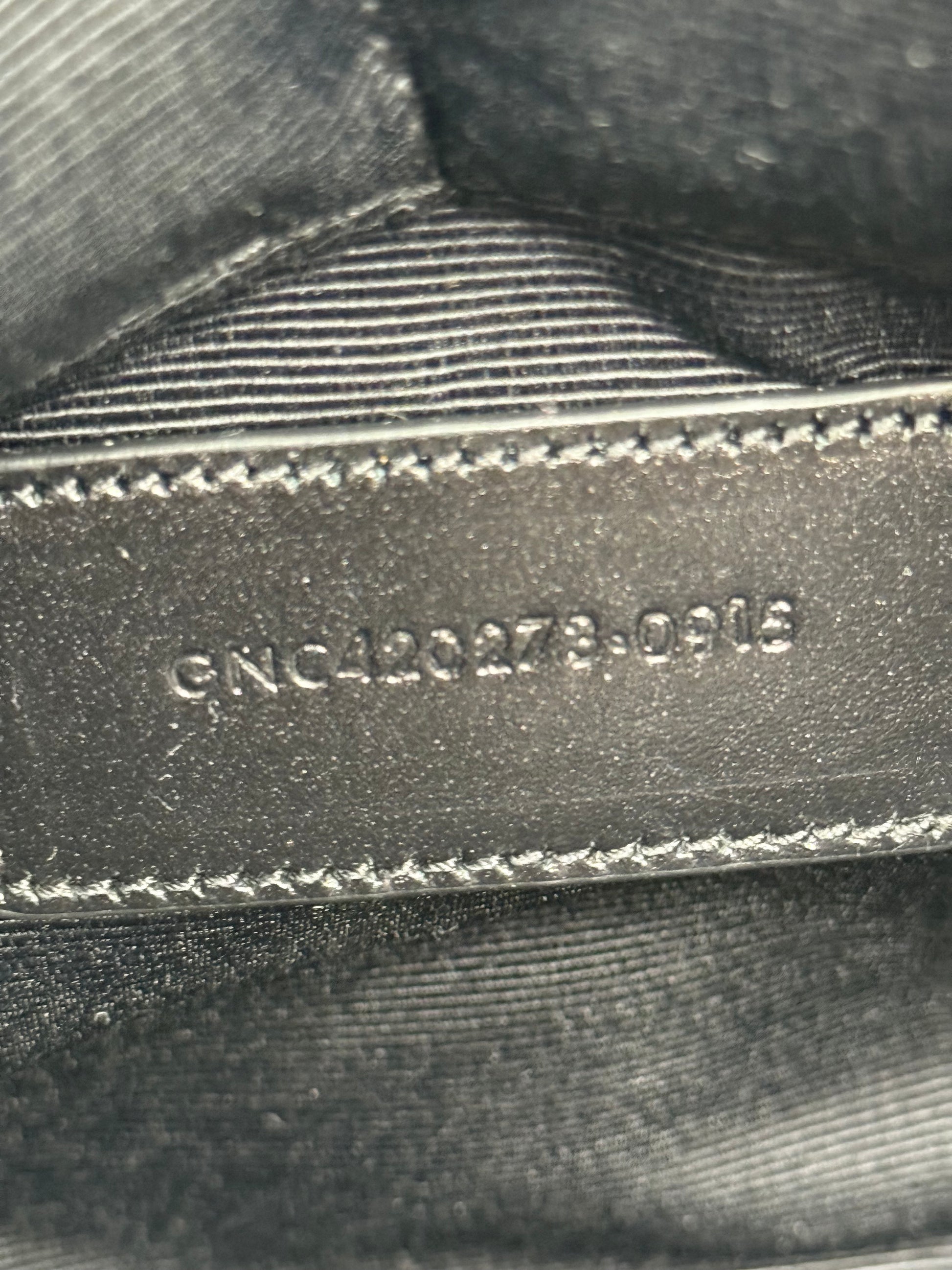 Saint Laurent Pouch Classic Toile Monogram Marrone - Pally Vintage Closet