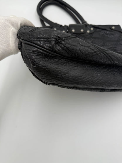 Salvatore-Ferragamo-Borsa-Vintage-Hobo-in-Pelle-Nera-67907781296452 - Pally Vintage Closet