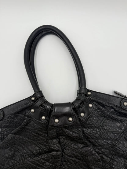 Salvatore-Ferragamo-Borsa-Vintage-Hobo-in-Pelle-Nera-67907781361988 - Pally Vintage Closet