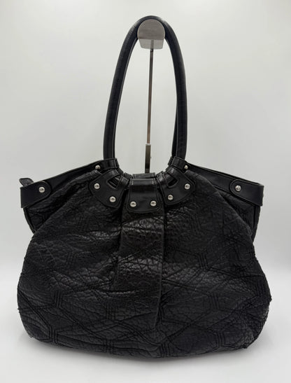 Salvatore-Ferragamo-Borsa-Vintage-Hobo-in-Pelle-Nera-67907781460292 - Pally Vintage Closet