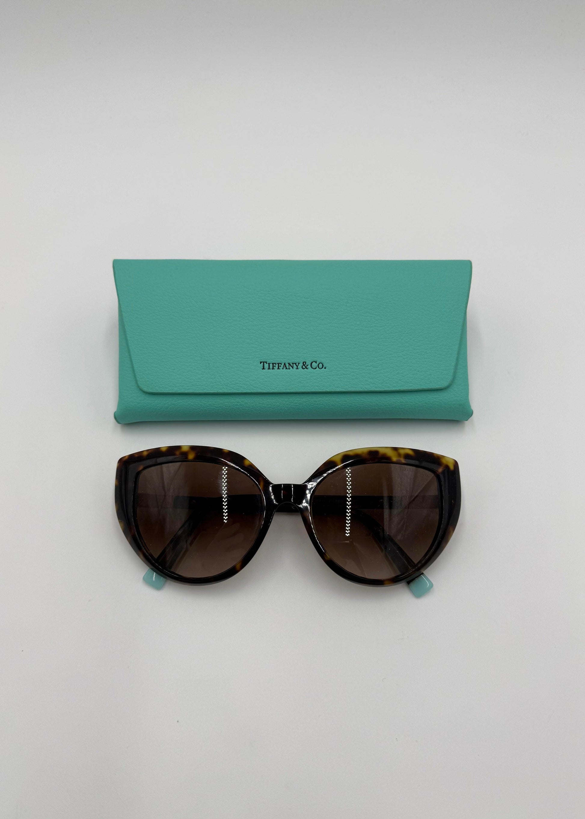 Tiffany & Co. Occhiali da Sole TF 4170 Cat-Eye Tartarugati - Pally Vintage Closet