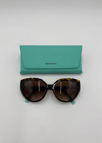 Tiffany & Co. Occhiali da Sole TF 4170 Cat-Eye Tartarugati - Pally Vintage Closet