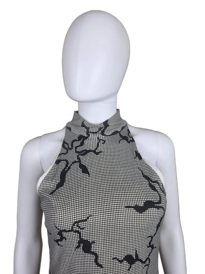 Versace Jeans Couture Abito Lungo Vintage con Scollo Halter e Schiena Scoperta - Pally Vintage Closet