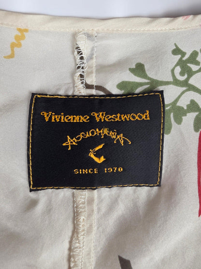 Vivienne Westwood Anglomania Completo Vintage in Seta Avorio - Pally Vintage Closet