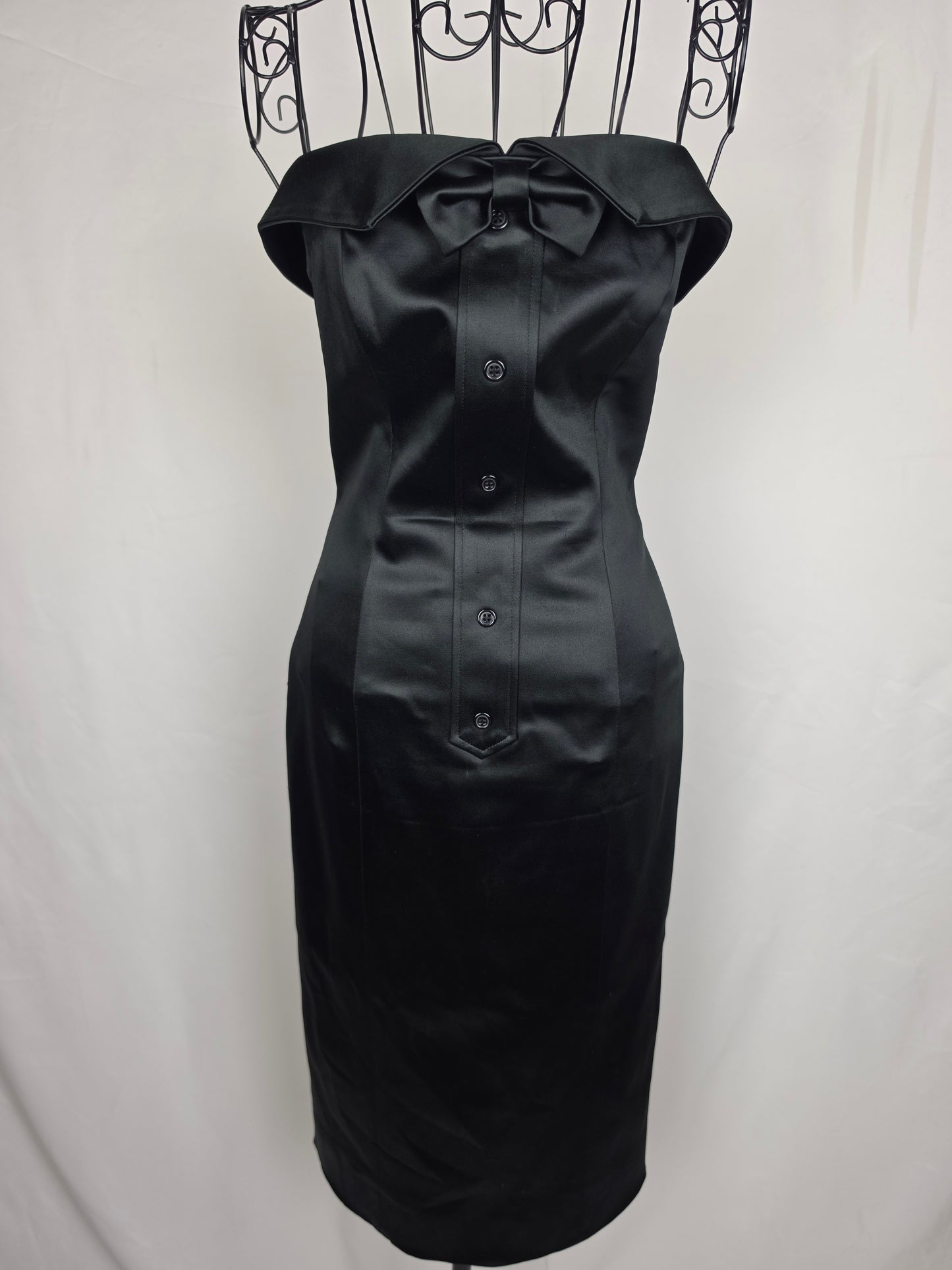 Vivienne Westwood Red Label Abito a Tubino Vintage Tuxedo Nero - Pally Vintage Closet