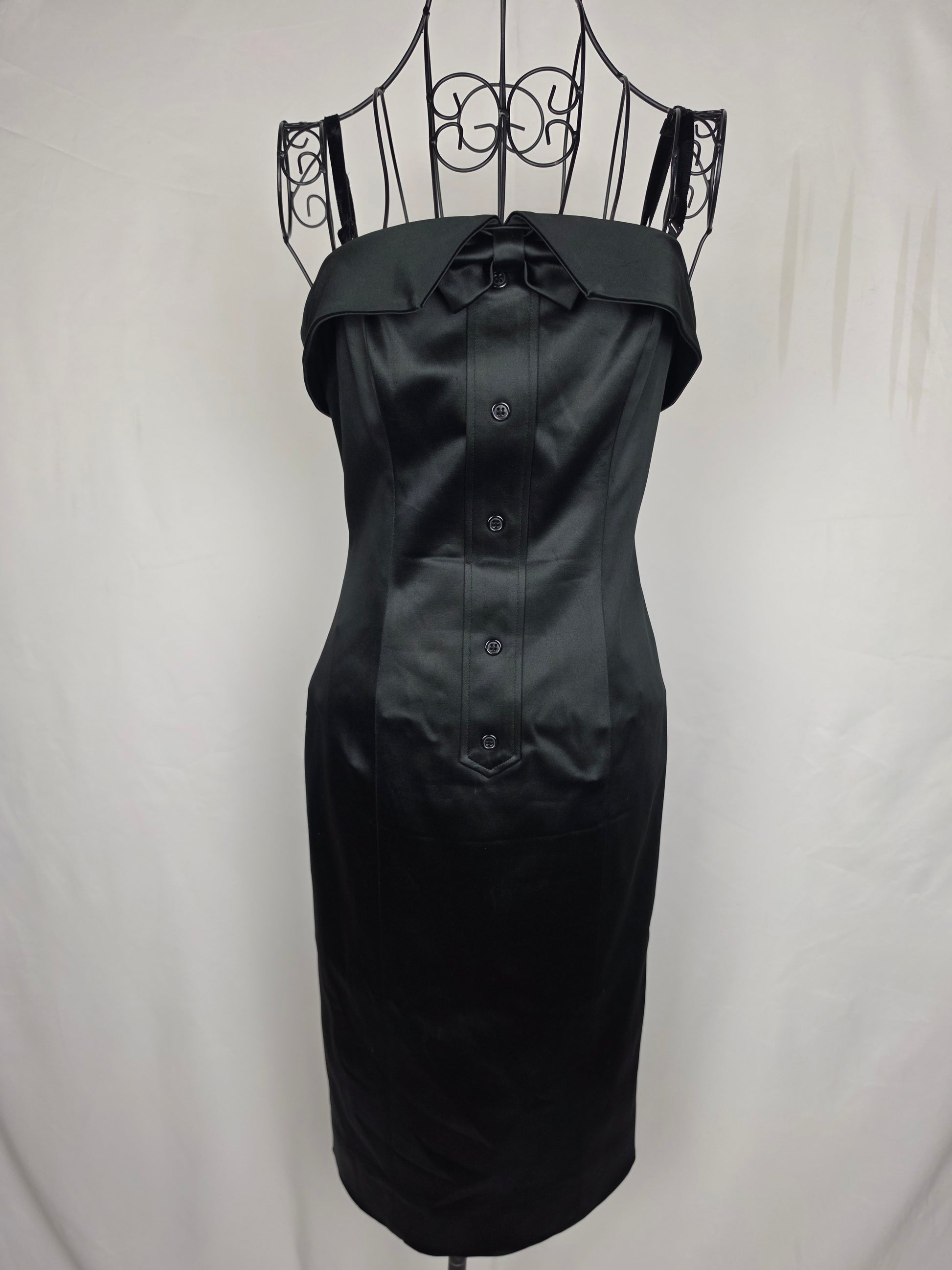 Vivienne Westwood Red Label Abito a Tubino Vintage Tuxedo Nero - Pally Vintage Closet