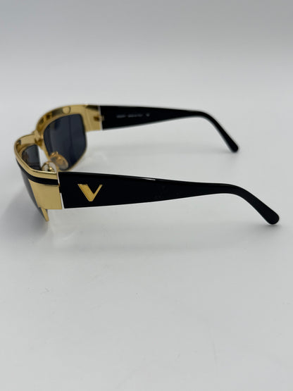 Vogart Occhiali da Sole Vintage Mod. 3511 Col. 103 Nero e Oro