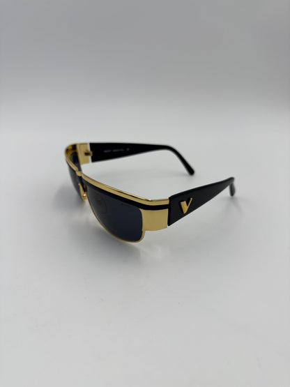 Vogart Occhiali da Sole Vintage Mod. 3511 Col. 103 Nero e Oro