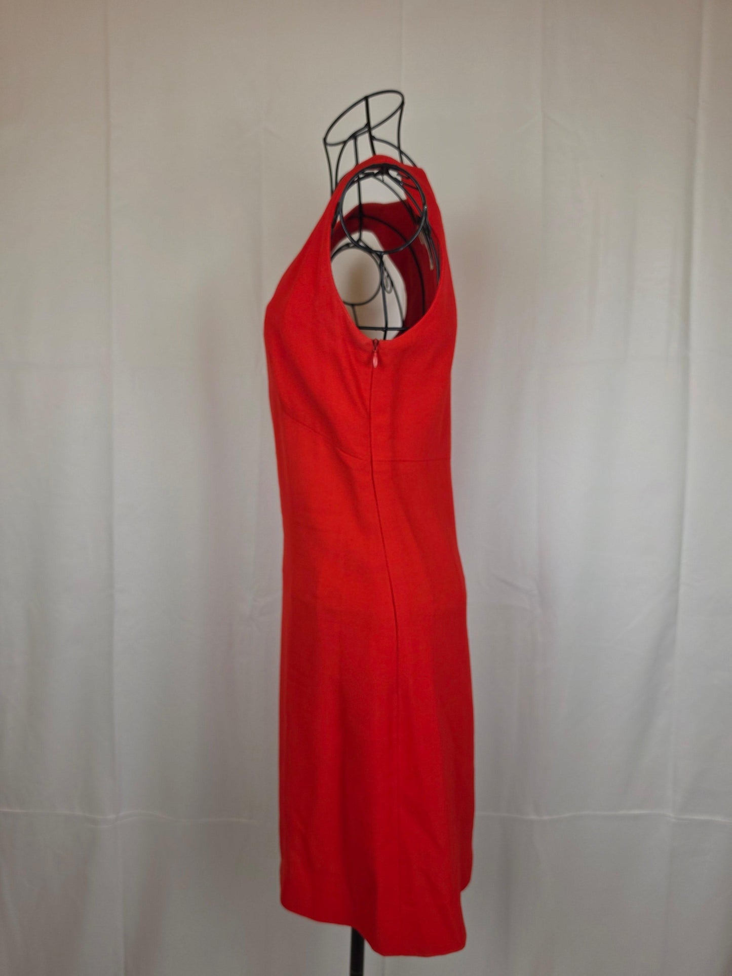 Yves-Saint-Laurent-Miniabito-Vintage-in-Lana-Rosso-70401918206276 - Pally Vintage Closet