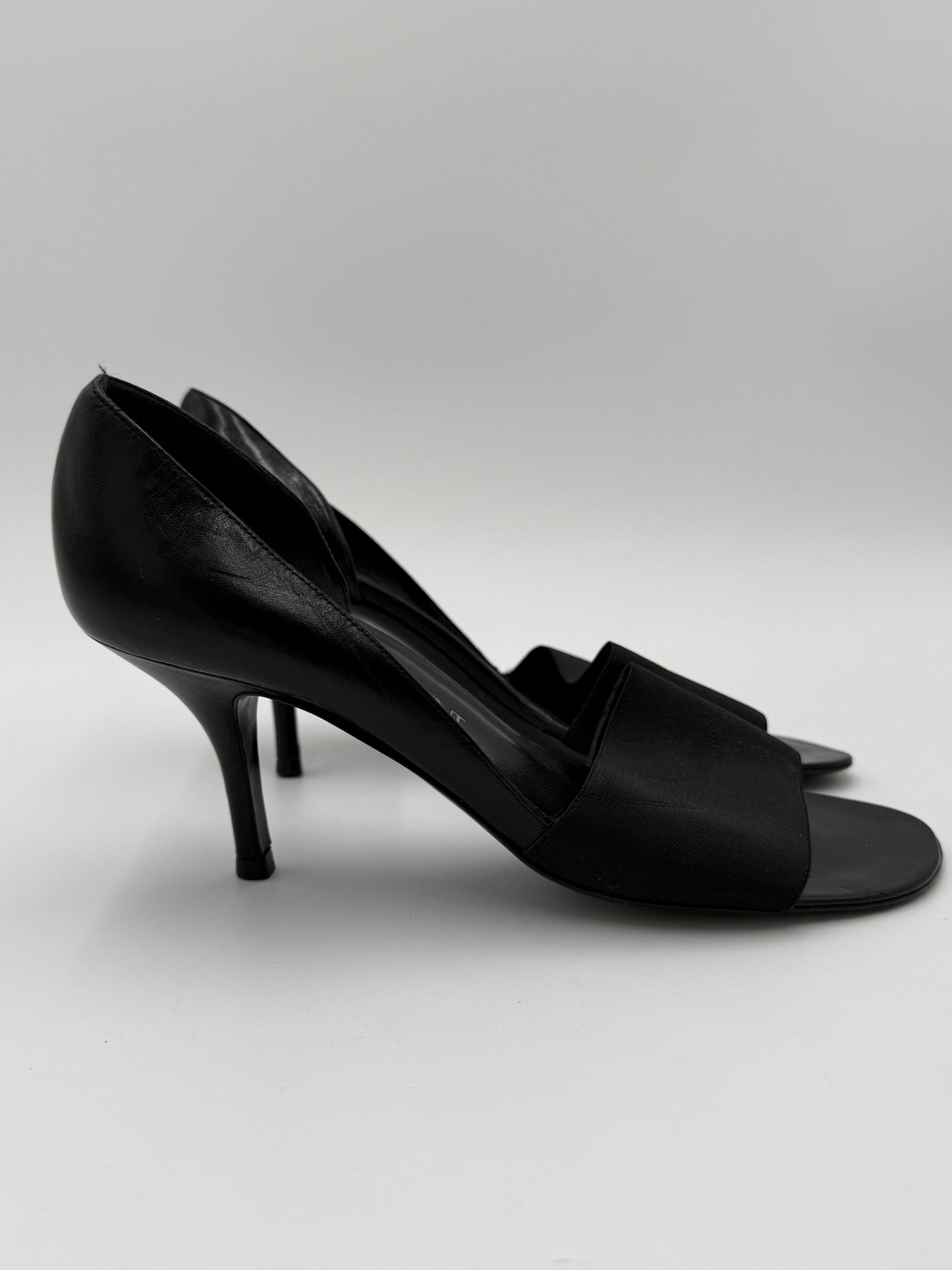 Yves-Saint-Laurent-Rive-Gauche-D-collet-Vintage-con-Fascia-Elastica-Nero-70493930094916 - Pally Vintage Closet