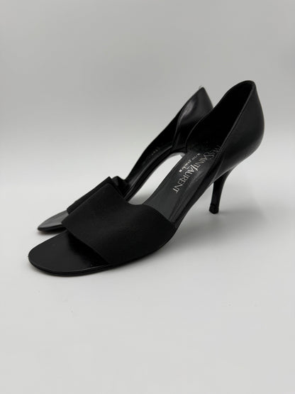 Yves-Saint-Laurent-Rive-Gauche-D-collet-Vintage-con-Fascia-Elastica-Nero-70493930291524 - Pally Vintage Closet