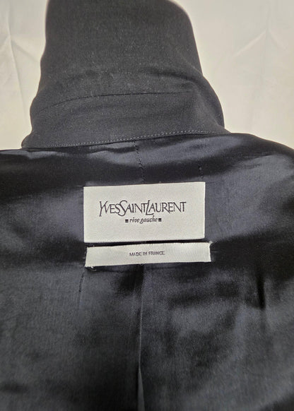 Yves Saint Laurent Rive Gauche Giacca Blazer d’Archivio Nera - Pally Vintage Closet