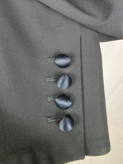 Yves Saint Laurent Rive Gauche Giacca Blazer d’Archivio Nera - Pally Vintage Closet