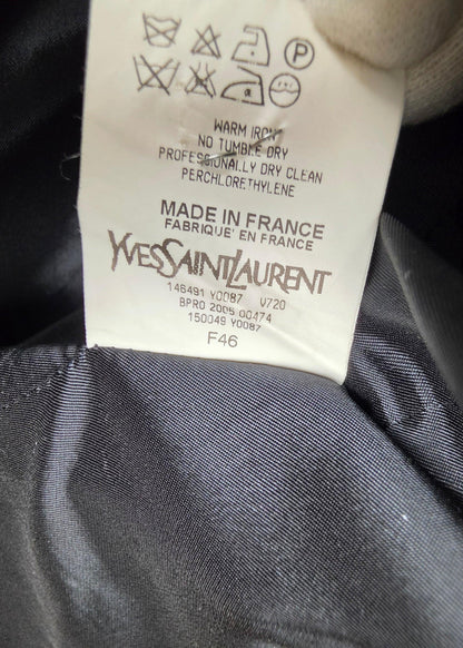 Yves Saint Laurent Rive Gauche Giacca Blazer d’Archivio Nera - Pally Vintage Closet