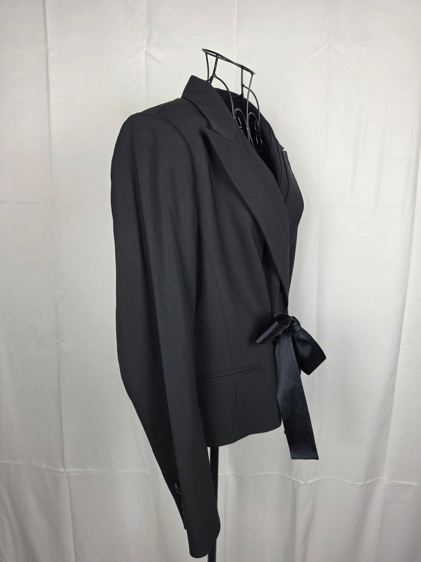 Yves Saint Laurent Rive Gauche Giacca Blazer d’Archivio Nera - Pally Vintage Closet