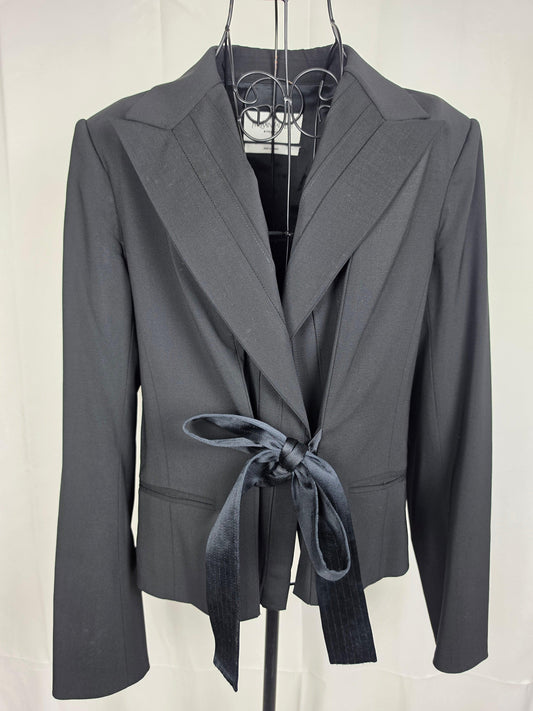 Yves Saint Laurent Rive Gauche Giacca Blazer d’Archivio Nera - Pally Vintage Closet