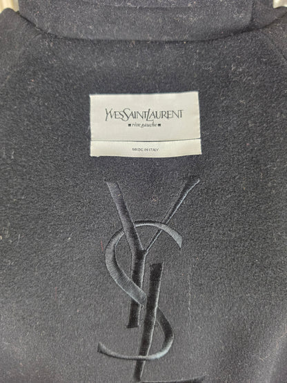 Yves Saint Laurent Rive Gauche Giacca in Lana e Cashmere Nero - Pally Vintage Closet