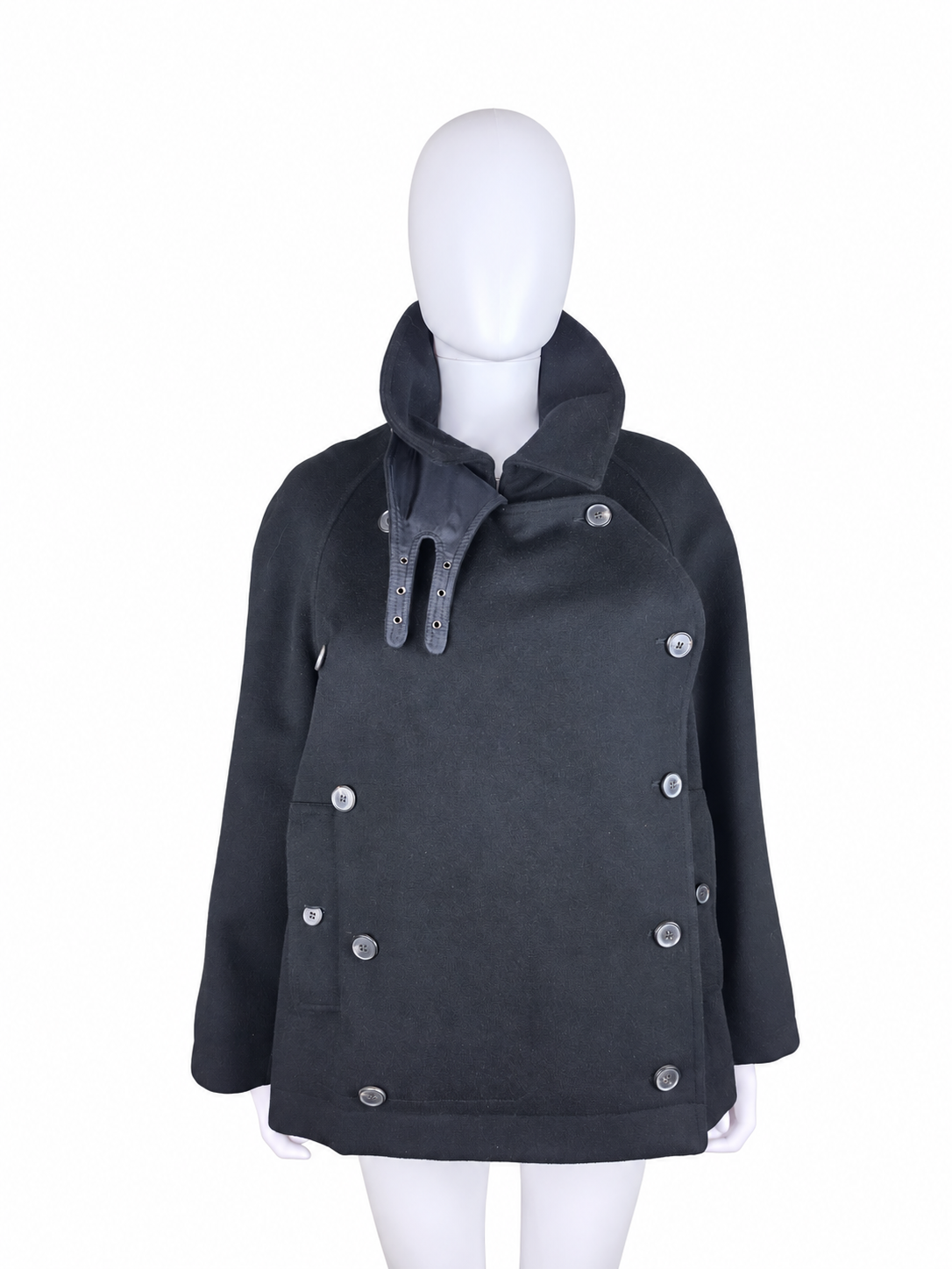 Yves Saint Laurent Rive Gauche Giacca in Lana e Cashmere Nero - Pally Vintage Closet