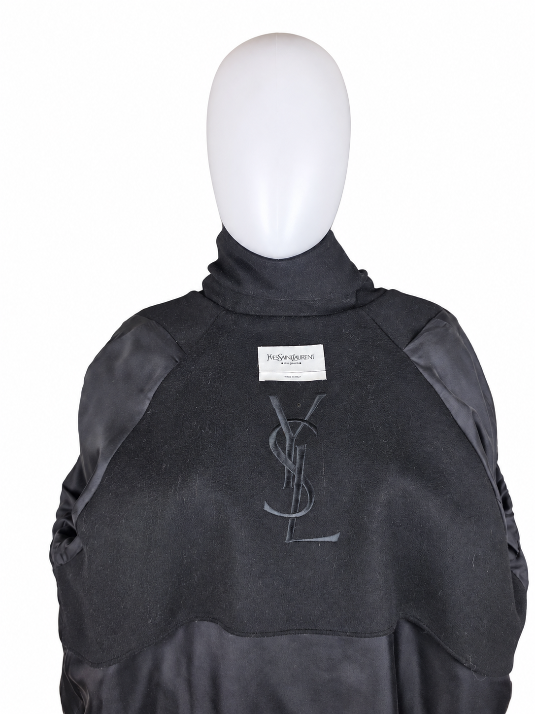 Yves Saint Laurent Rive Gauche Giacca in Lana e Cashmere Nero - Pally Vintage Closet