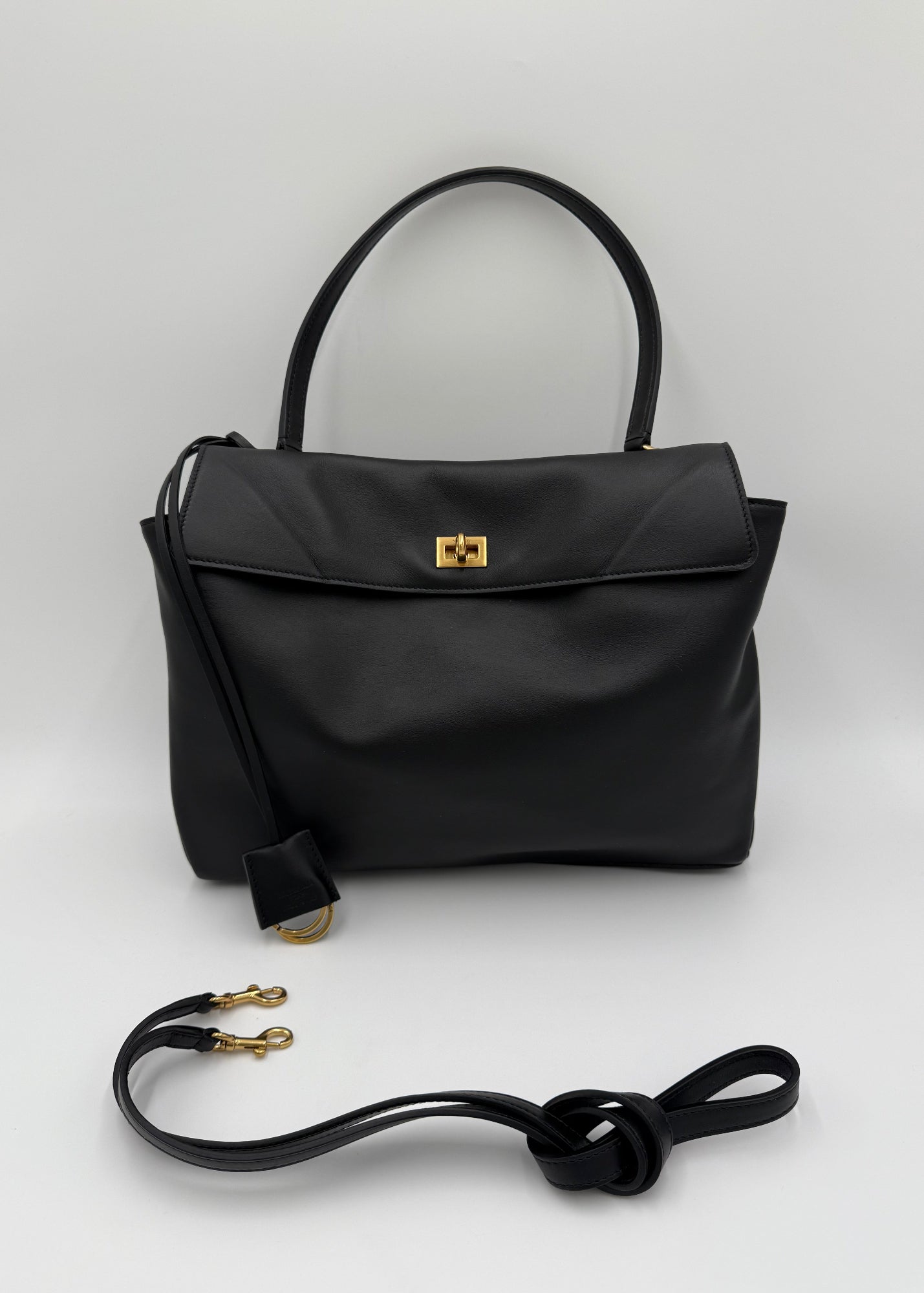 Balenciaga Borsa Rodeo Media Nera