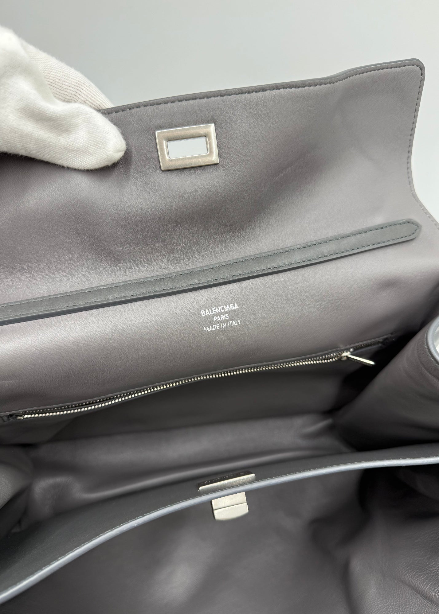 Balenciaga Borsa Rodeo Media Grigia