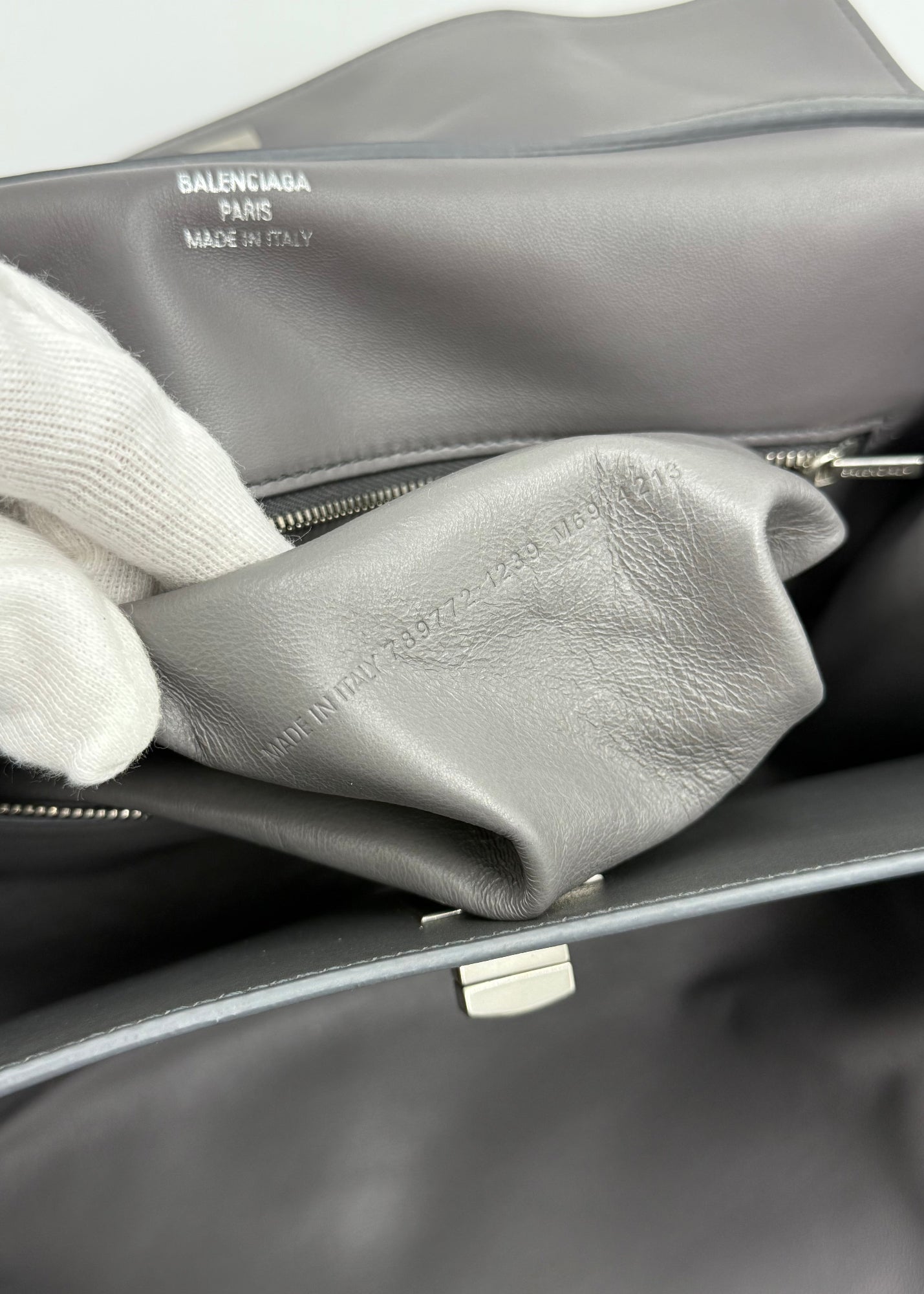 Balenciaga Borsa Rodeo Media Grigia