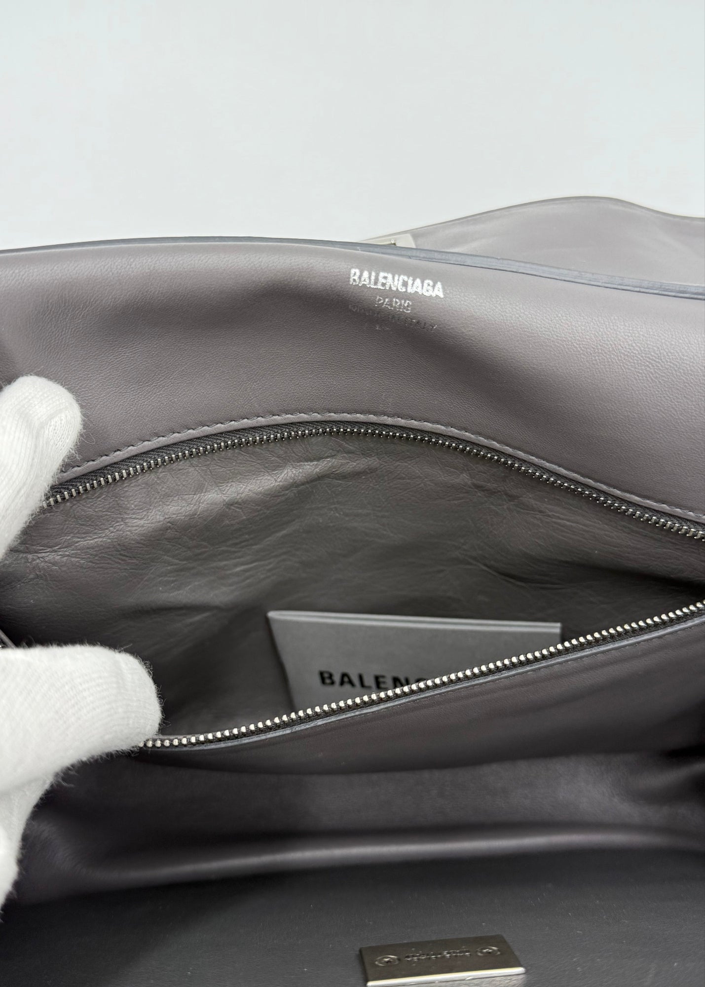 Balenciaga Borsa Rodeo Media Grigia