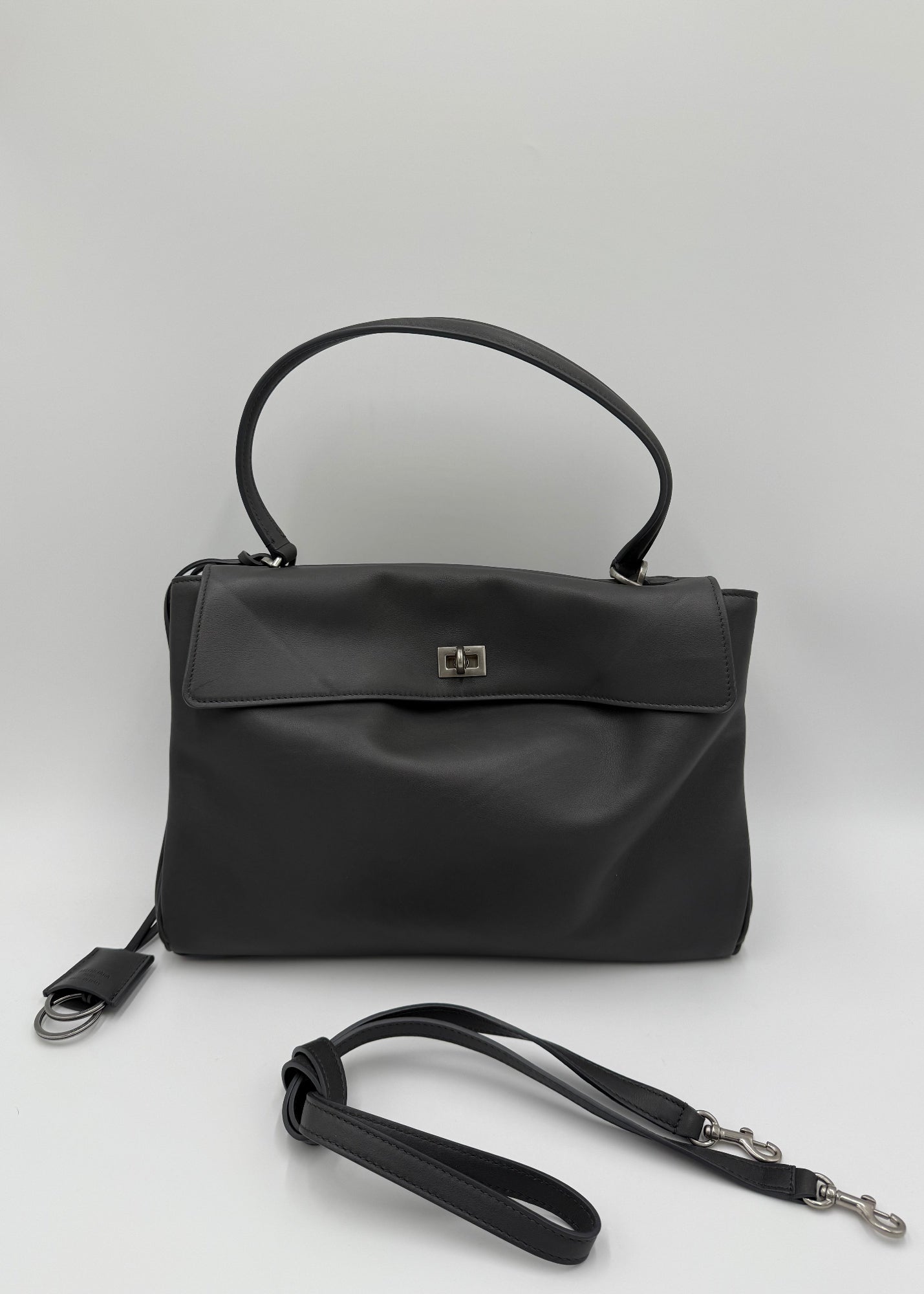Balenciaga Borsa Rodeo Media Grigia