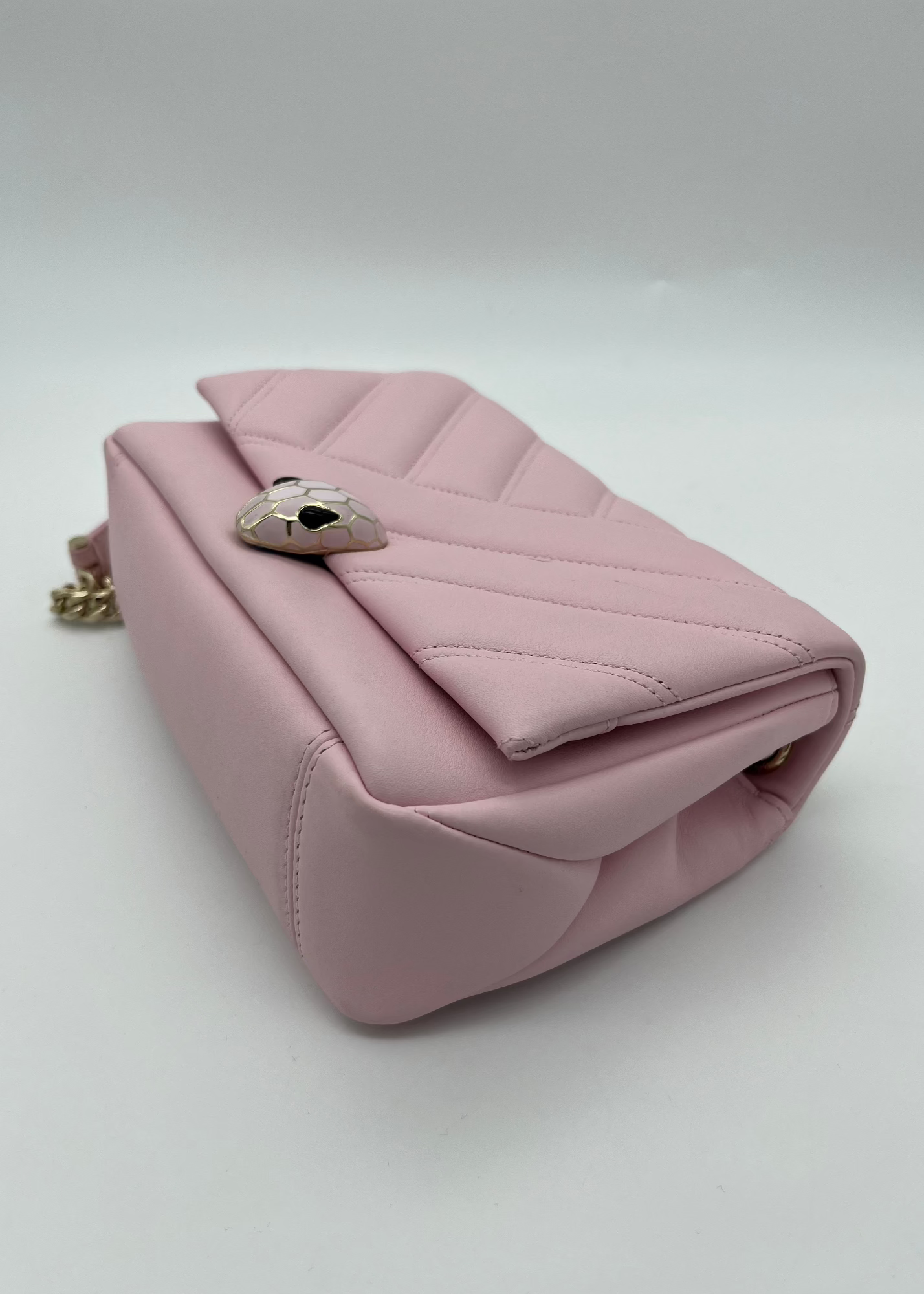 Borsa Bulgari Serpenti Cabochon Rosa