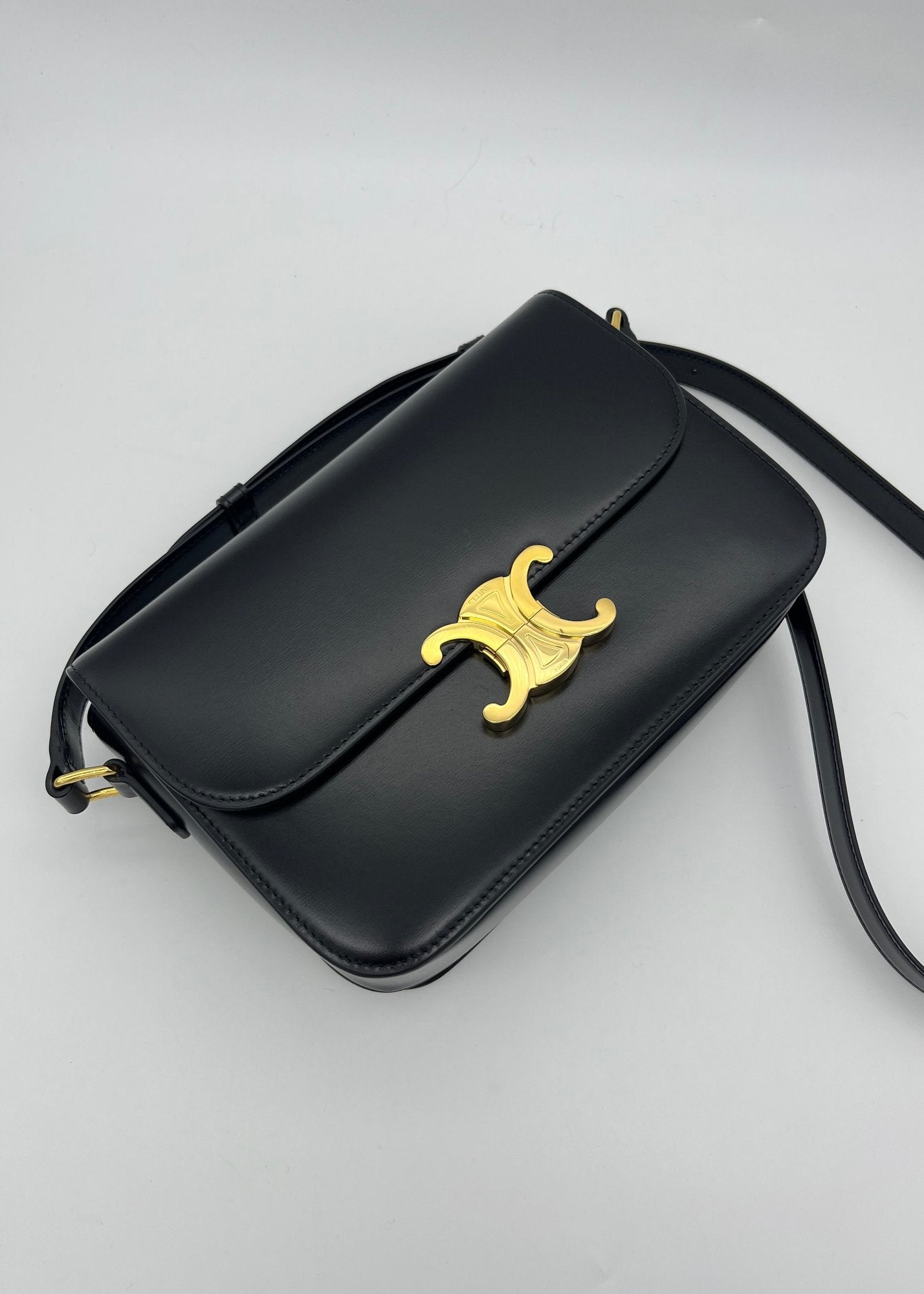 Celine Borsa Triomphe Classique Pelle Nera