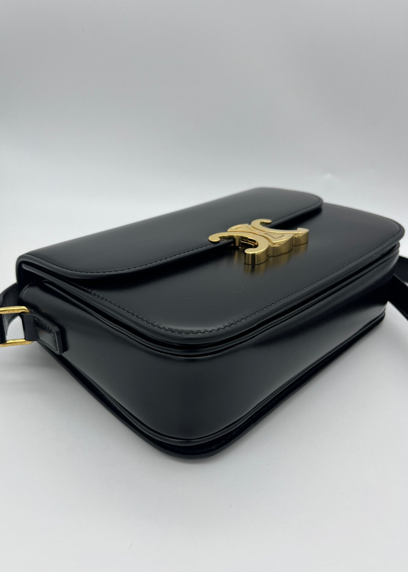 Celine Borsa Triomphe Classique Pelle Nera