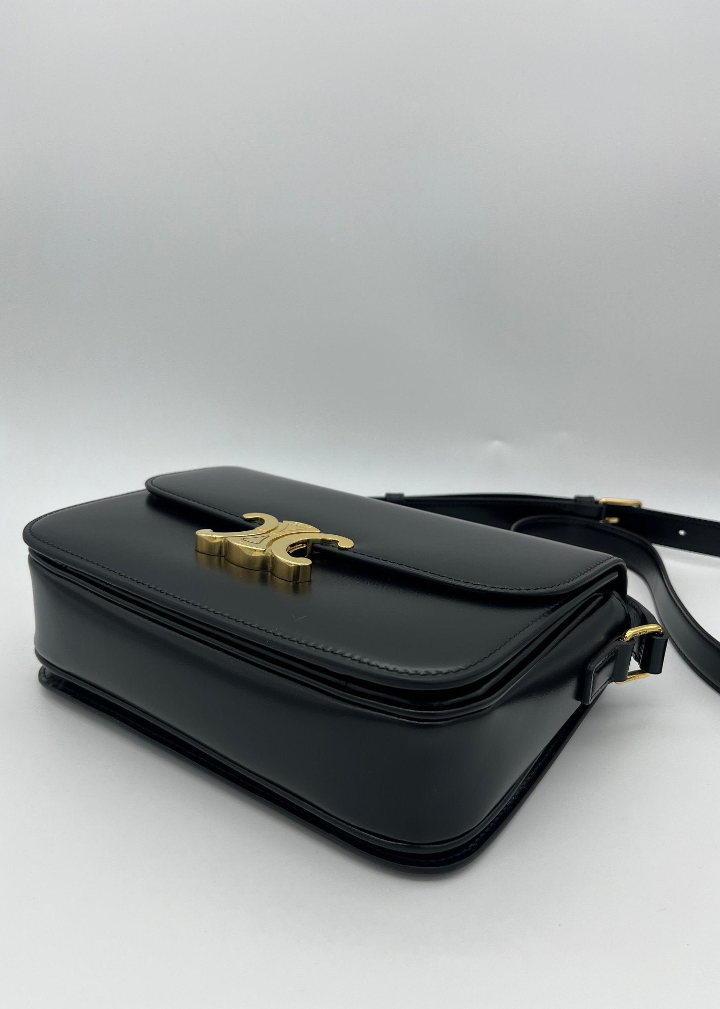 Celine Borsa Triomphe Classique Pelle Nera