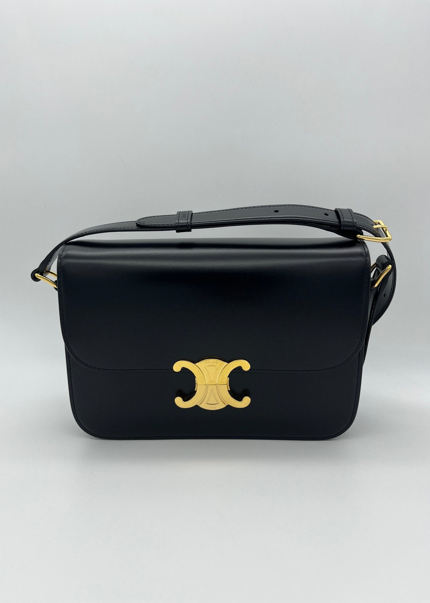 Celine Borsa Triomphe Classique Pelle Nera