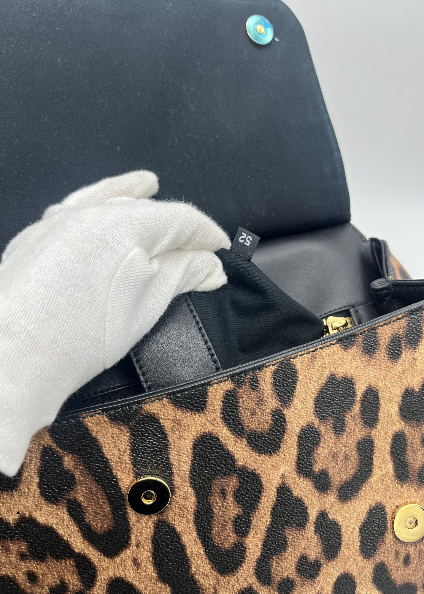 Dolce & Gabbana Borsa Sicily Grande Animal Print