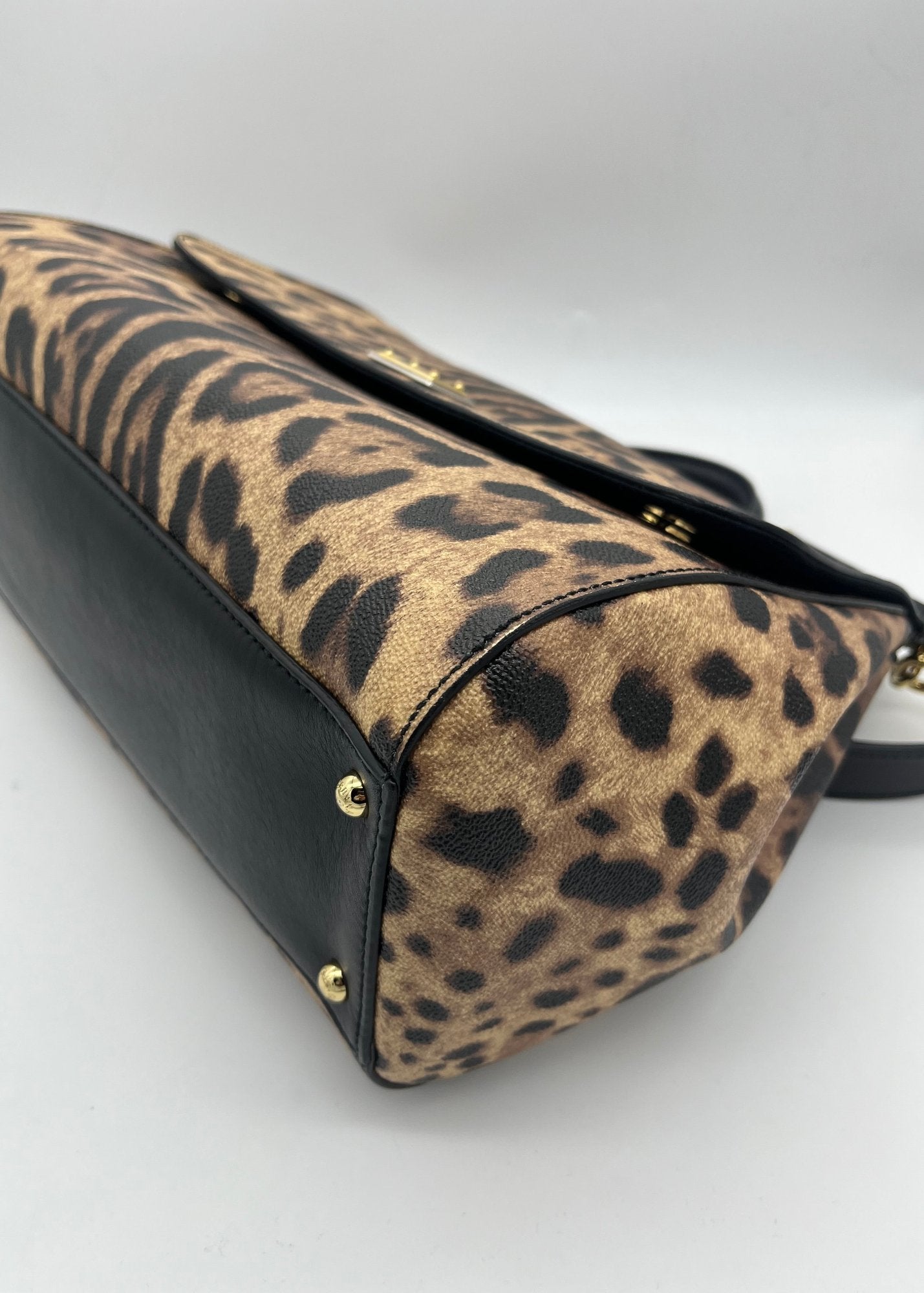 Dolce & Gabbana Borsa Sicily Grande Animal Print