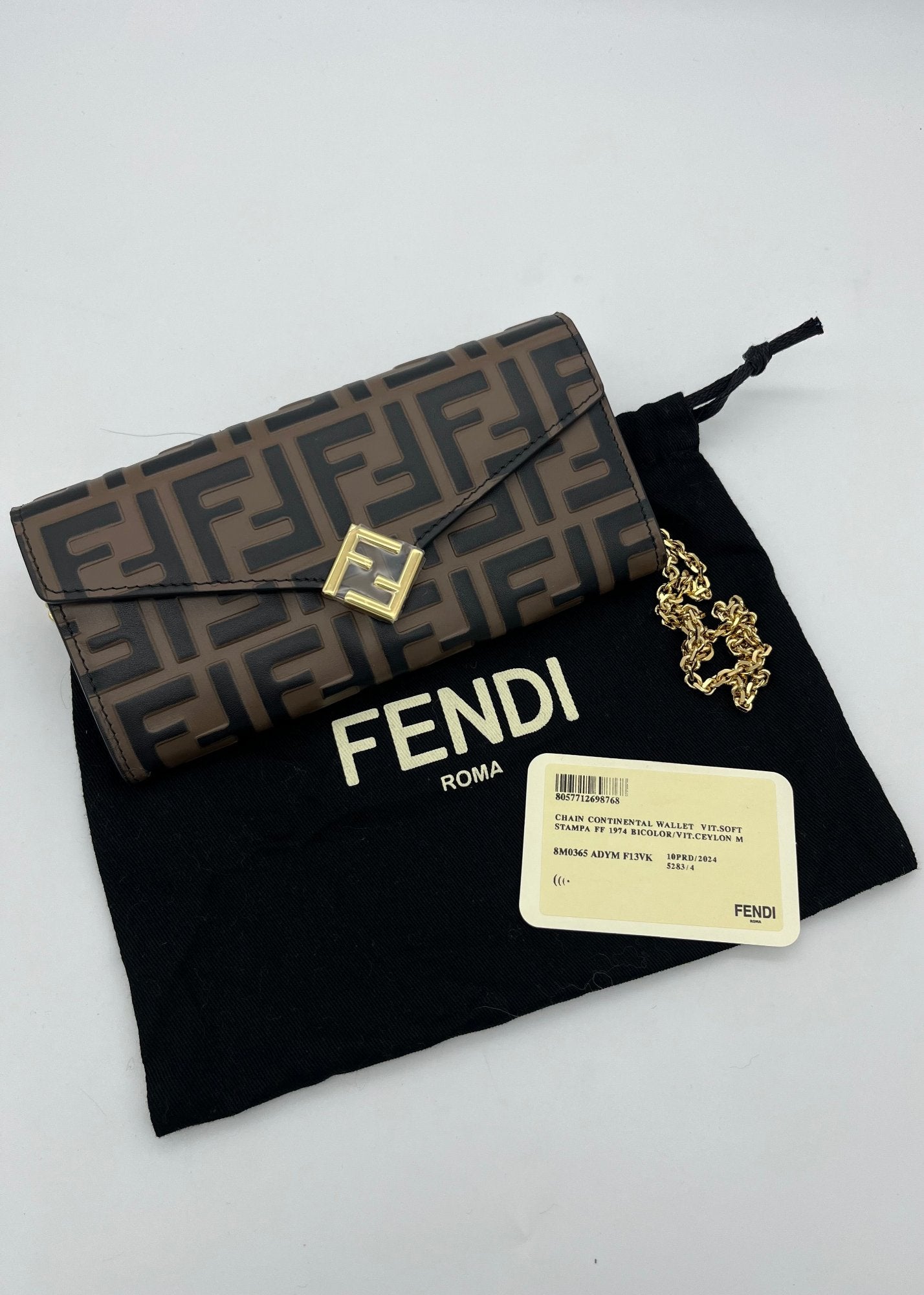 Borsetta Fendi Wallet On Chain Continental