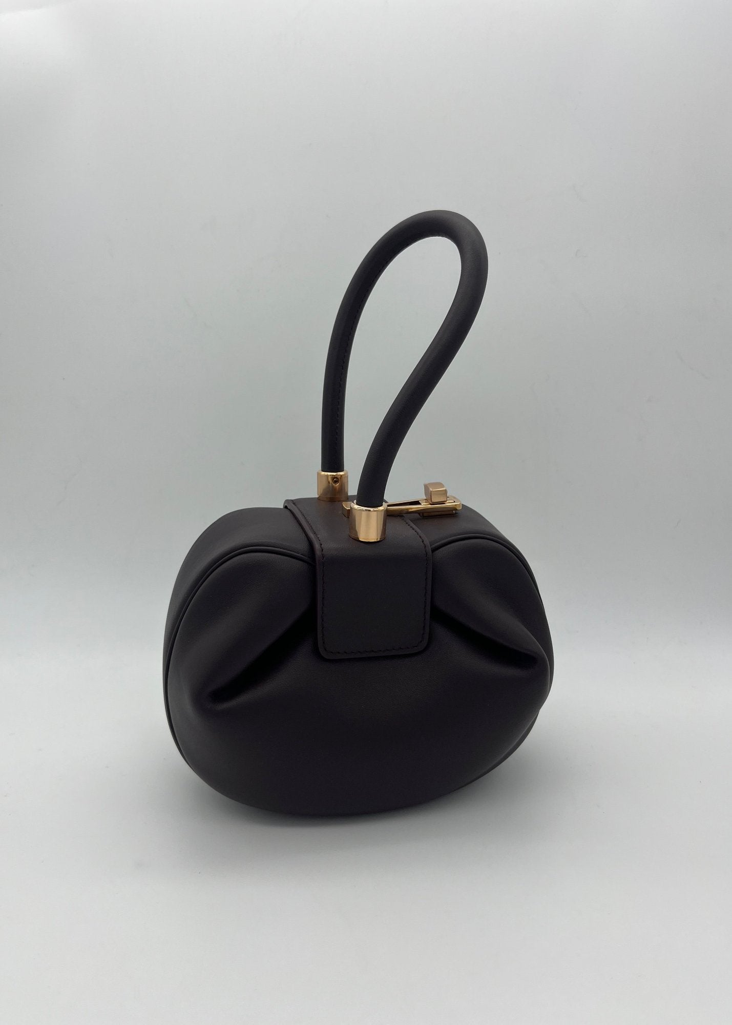 Gabriela Hearst Borsa Demi in Nappa Bourdeaux