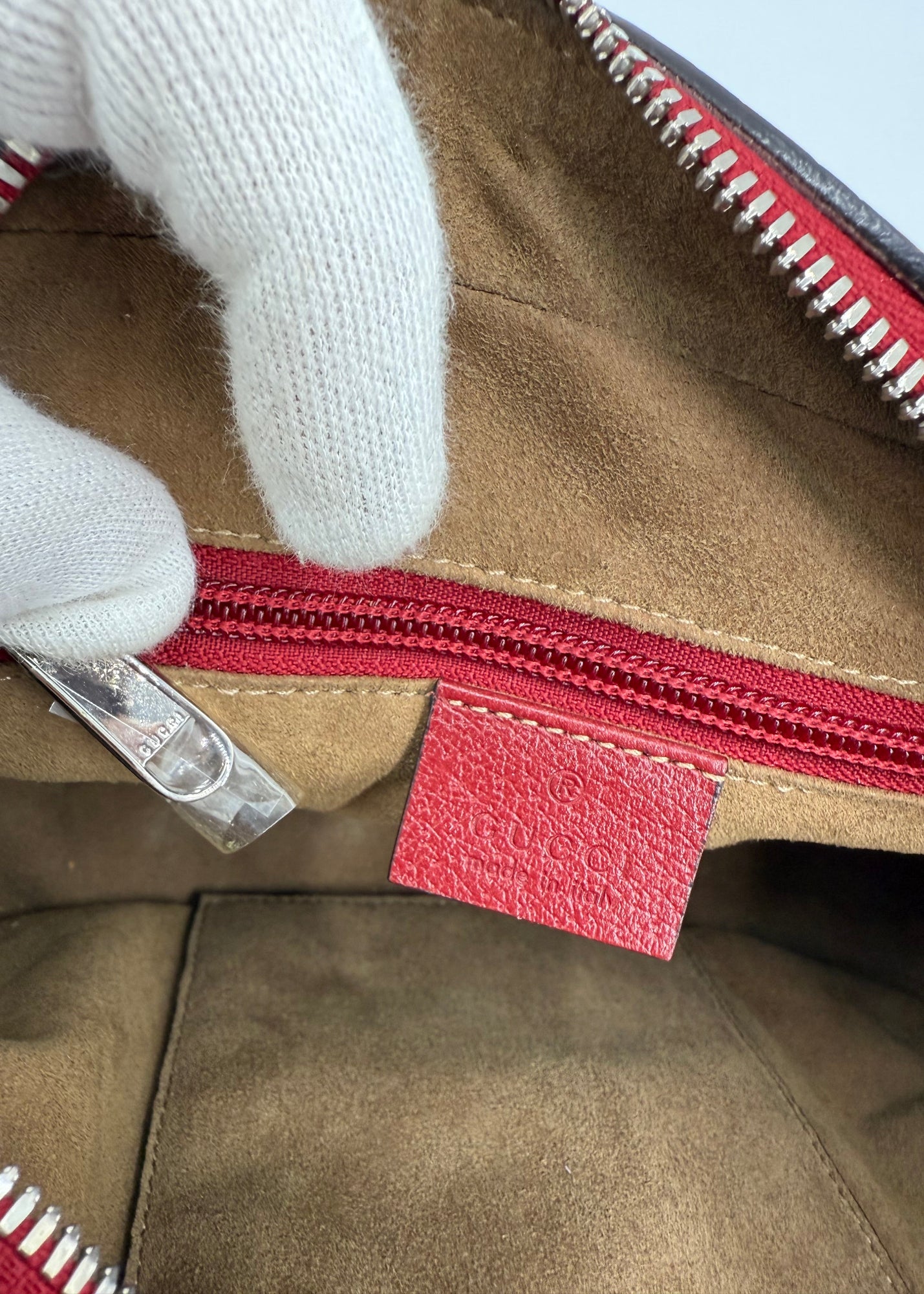 Gucci Borsa a Tracolla GG Blooms Supreme Rossa