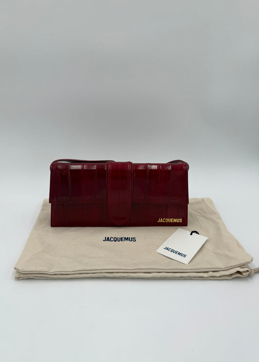 Jacquemus Borsa Le Bambino Long Missina Rossa
