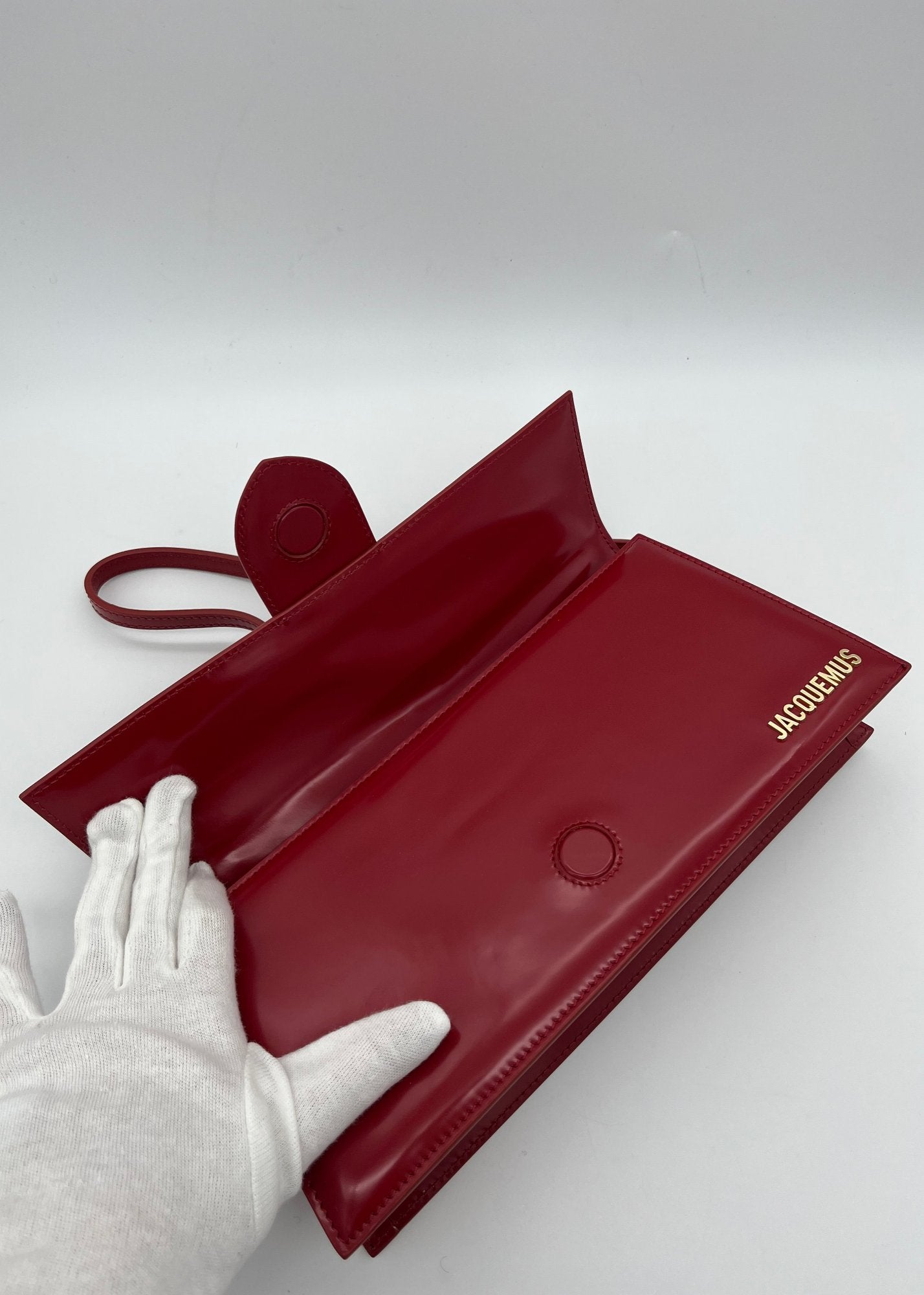 Jacquemus Borsa Le Bambino Long Rossa