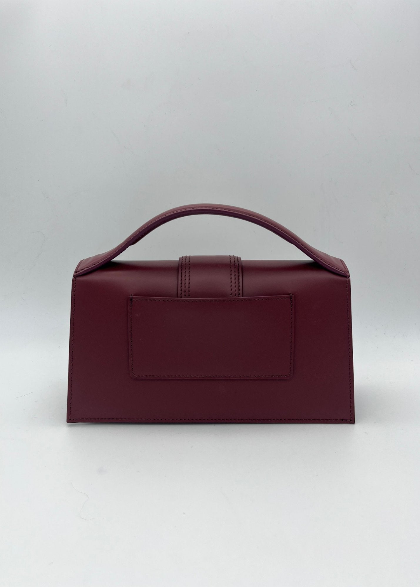 Jacquemus Borsa Le Grand Bambino Bordeaux